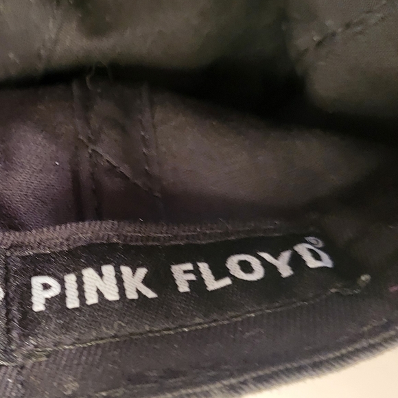 NWT Vintage Pink Floyd Dark Side Of The Moon Adjustable Hat Cap distressed - Picture 12 of 14